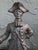 Antique Cast Metal Colonial Gentleman Sculpture With Staff, Circa Early 20th Century For Sale - Image 9 of 10