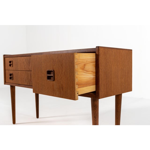 Mid-Century Modern Danish Oak Sideboard, 1960s For Sale - Image 11 of 14