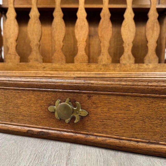 Antique French Oak Cupboard, 1900s For Sale - Image 11 of 12