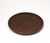 Round Walnut Wood Bowl, 1960s For Sale - Image 6 of 13