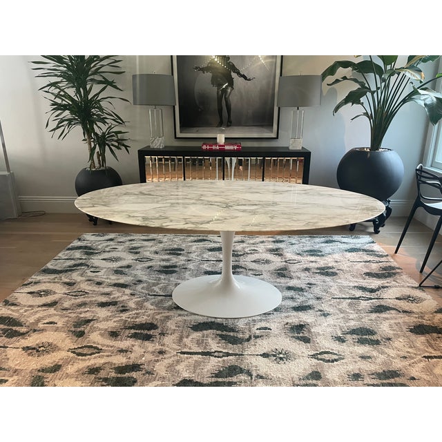 Saarinen Oval Dining Table Chairish