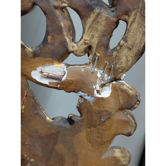 Wood Antique Framed German Couple Oil on Canvas in the Style of Friedrich Prölss For Sale - Image 7 of 17