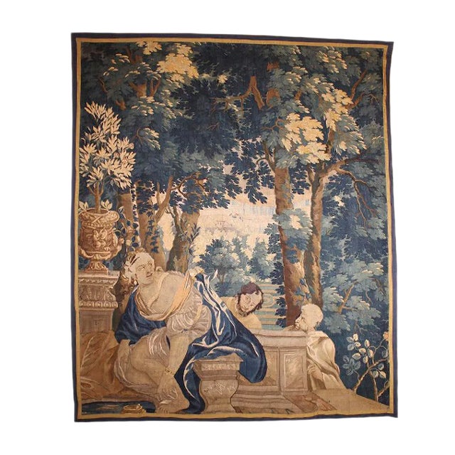 17th Century Bruges Tapestry For Sale