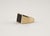 This striking ring from the 1970s stands out with its sculptural and geometric form. Crafted from solid 14k yellow gold,...