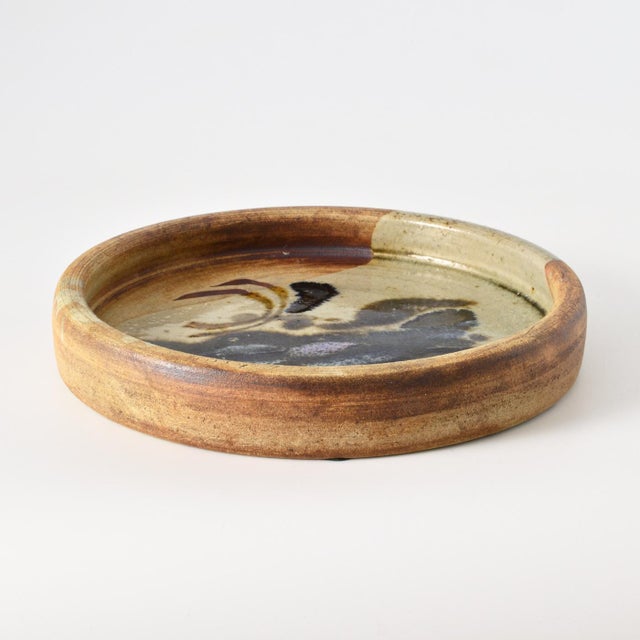 Danish Studio Pottery Bowl by Conny Walther, 1950s For Sale - Image 6 of 13