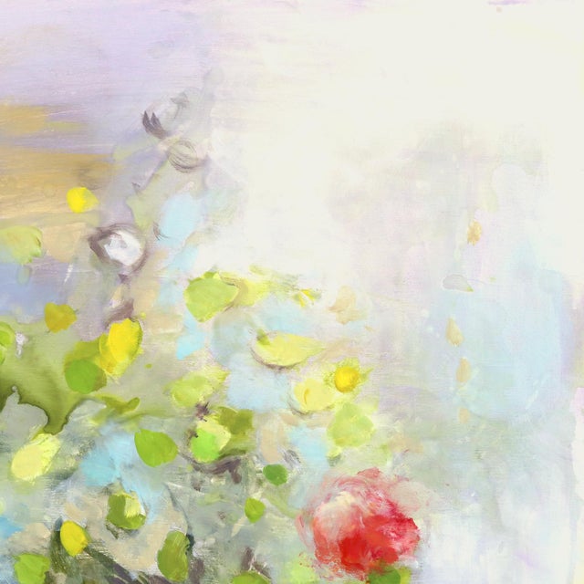 My Hope in Disguise - Original Contemporary Symbolic Oil Painting on Wood Panel by Denna Erickson For Sale - Image 4 of 9