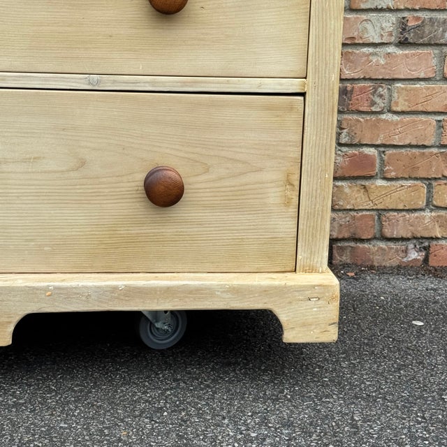 Tan 19th Century Bleached Pine Chest For Sale - Image 8 of 16