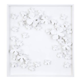 Regina Andrew Dogwood Resin Wall Art - Bouquet I For Sale