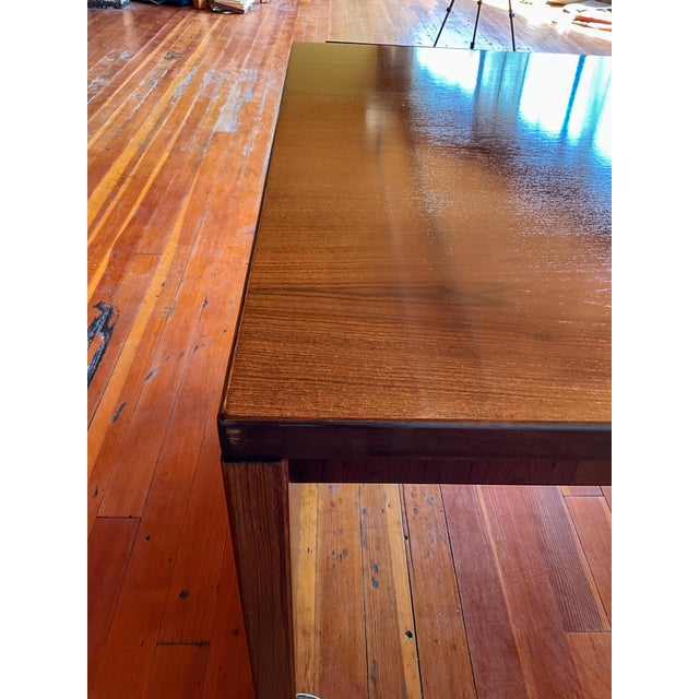 Mid 20th Century Rosewood Executive Desk Attributed to Omann Jun Møbelfabrik For Sale - Image 9 of 13