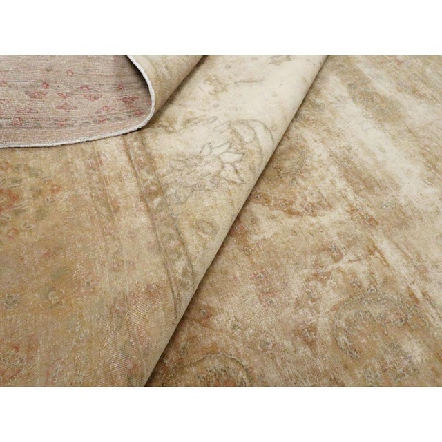 Galerie Shabab Collection Early 20th Century Handmade Persian Tabriz Room Size Carpet For Sale - Image 10 of 10