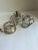 1920s Vintage Sterling and Glass Condiment Set-4 Pieces For Sale - Image 5 of 7
