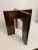 Craft Associates Adrian Pearsall Walnut and Glass Side Table For Sale - Image 4 of 13