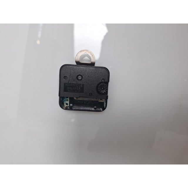 Vintage Wall Clock in Acrylic Glass, 1970s For Sale - Image 6 of 9