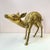 Mid-Century Modern Vintage Large Brass Deer Statue For Sale - Image 3 of 9