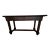 Solid Wood Console Bobbin Spindle Spool Table For Sale
