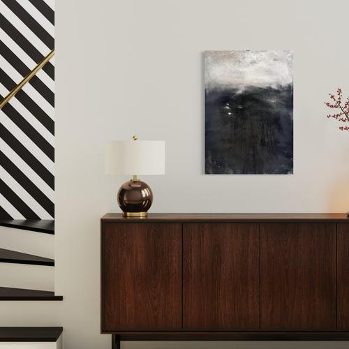 Black Marilina Marchica, Landscape B/W, Drawing on Paper For Sale - Image 8 of 9