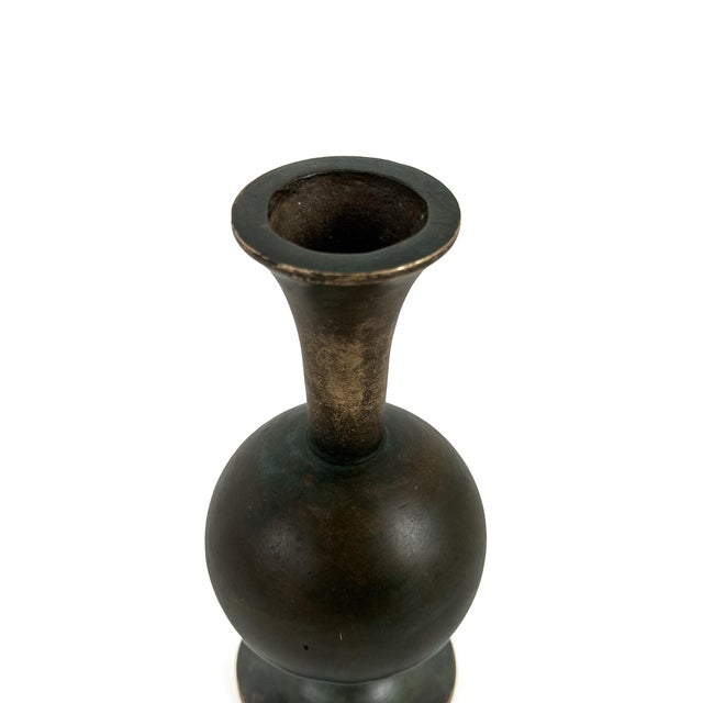 Small Bronze Vase by Sune Bäckström, Sweden, 1920s For Sale - Image 4 of 8