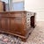 Metal English Partner Desk in Green Leather For Sale - Image 7 of 18
