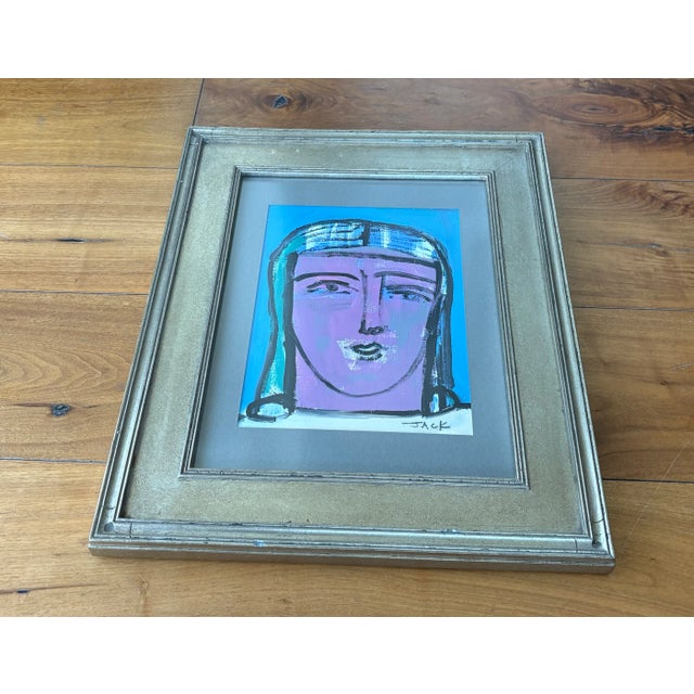 Rebecca Jack Painting in Plein Air Frame For Sale In Houston - Image 6 of 8