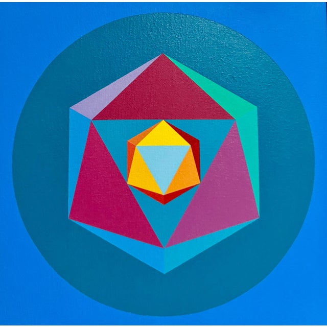 Hand signed lower right Dated with Hebrew date 5747 (approximately 1987) Oil on Canvas Ya'acov Kaszemacher, well-known...