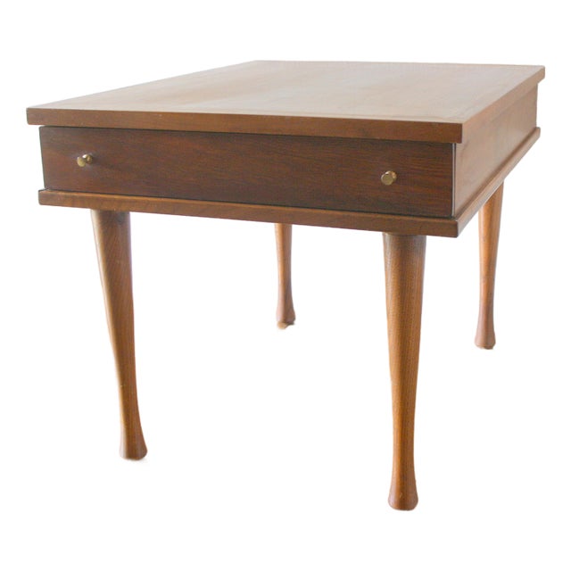 Mid Century Modern Side End Table Nightstand by American of Martinsville For Sale