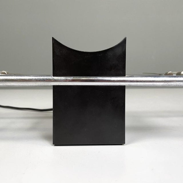 Modern Italian Magnetic Table Lamp attributed to Theodore Waddell for Zanotta, 1971 For Sale - Image 11 of 18