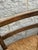 Set of Four Vintage Rush Seat Ladderback Bar Stools For Sale - Image 11 of 12
