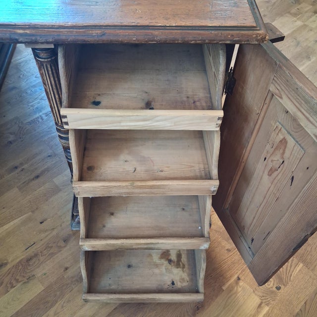 Antique Desk in Wood, 1880 For Sale - Image 12 of 18