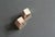 Mid-Century Modern 1970s Coastal Mother of Pearl Souvenir Salt and Pepper Shakers From Las Vegas For Sale - Image 3 of 6