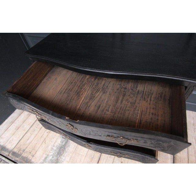 Antique Chest of Drawers in Carved Oak For Sale - Image 12 of 18