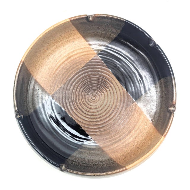 1970s Pottery Craft Ashtray For Sale - Image 9 of 11