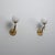 Italian Brass and Opaline Glass Globe Wall Sconces, 1950s, Set of 2 For Sale - Image 4 of 11