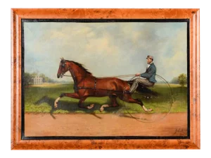 James Hill -19th Century Famous Horse Racing Oil Painting