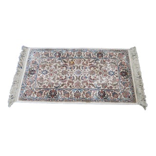 Karastan 100% Wool Oriental Floral Palmettes Animal 738 Area Rug Mat 3' X 5' For Sale