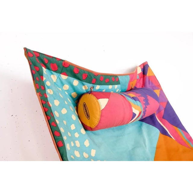 Textile Italian Miamina Chair by Salviati & Tresoldi for Missoni and Saporiti For Sale - Image 7 of 11