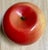 Red Mid 20th Century Red & Yellow Alabaster Apple Decoration Paperweight Decoration For Sale - Image 8 of 11