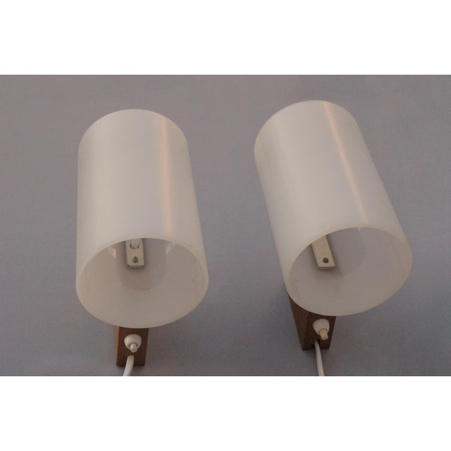 Model 720 Wall Lights by Uno & Östen Kristiansson for Luxus, Sweden, 1960s, Set of 2 For Sale - Image 6 of 12