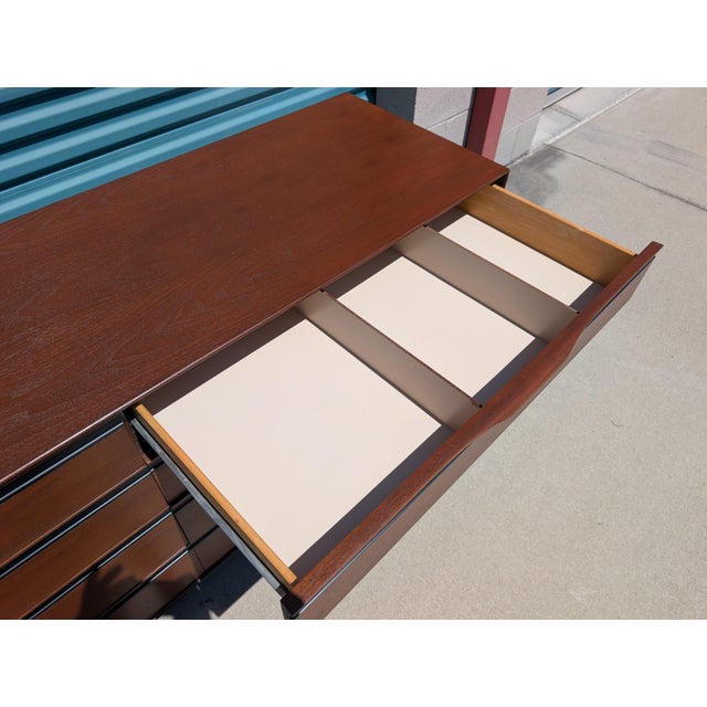 Mid Century Modern Walnut Dresser by John Kapel for Glenn of California, C1960s For Sale - Image 10 of 18