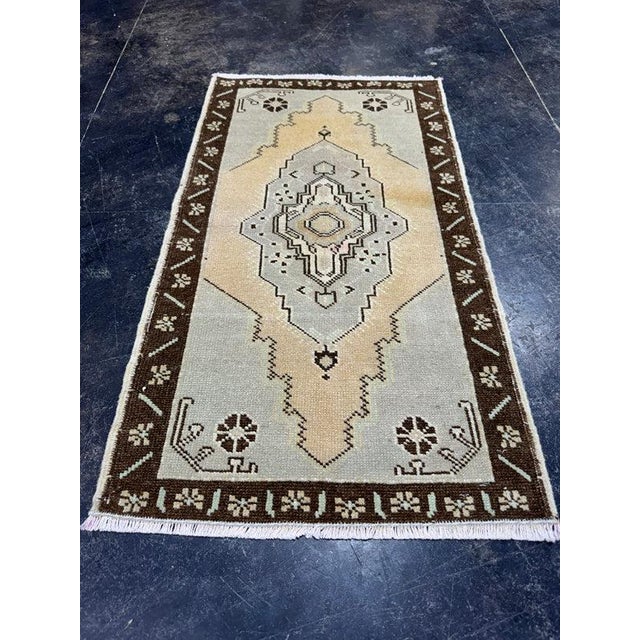 Turkish Yastik Rug 1'8" x 3' For Sale - Image 4 of 5