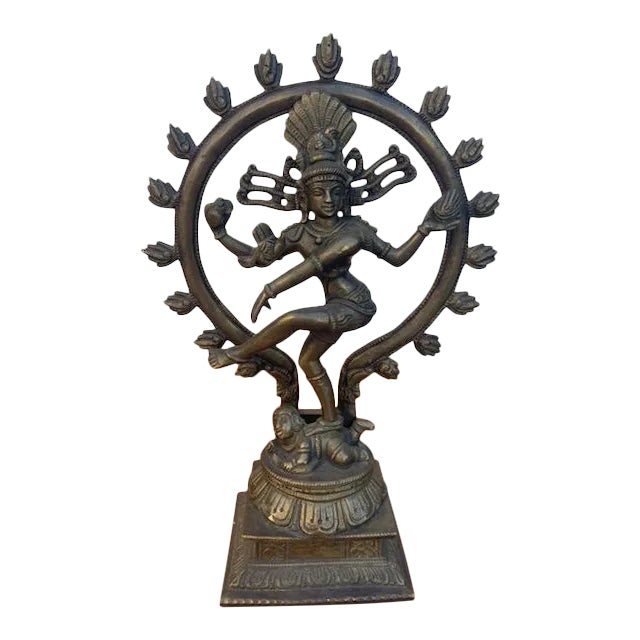 Antique Shiva Nataraja the Lord of Dance Statue For Sale
