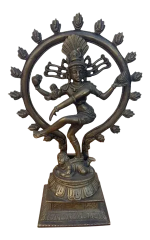 Antique Shiva Nataraja the Lord of Dance Statue