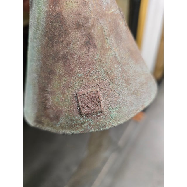 Late 20th Century Paolo Soleri-Cosanti Original Bronze Wind Chime For Sale - Image 10 of 10