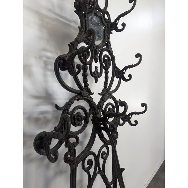 Cast Iron Coat Rack For Sale - Image 4 of 8