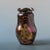 Antique Bohemian Iridescent Art Glass Vase C. 1900 For Sale - Image 9 of 15