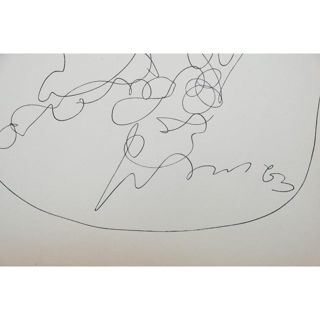 Lucio Fontana, The Servant Justified, Lithograph For Sale - Image 5 of 6