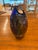 Glass Peter VanderLaan Cobalt Blue Sculptural Studio Art Glass Vase For Sale - Image 7 of 9
