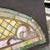 Wood Antique Art Nouveau Colored Stained Glass Fruit 27 X 75 Arched Transom Window, A For Sale - Image 7 of 18
