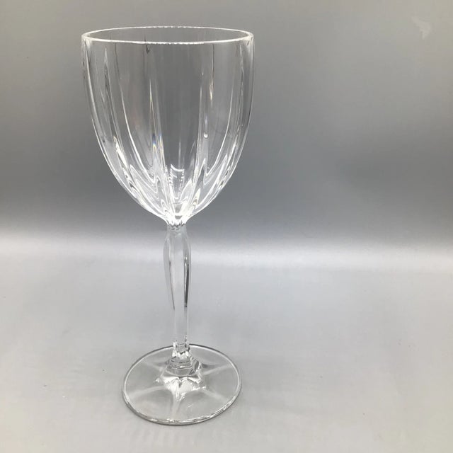 Vintage Waterford Marquis Omega Cut Crystal Wine Glass - 1 For Sale In Sacramento - Image 6 of 12