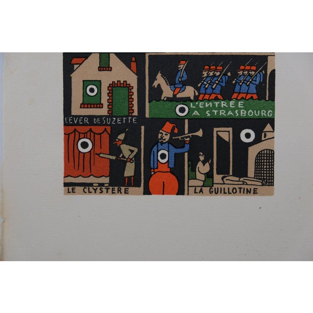 Lucien Boucher, Le conteur, Lithograph For Sale - Image 4 of 6