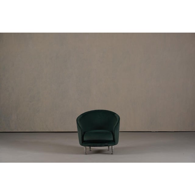 A distinctive New Tone armchair designed by Massimo Iosa Ghini for Moroso in the 1980's. Made in Italy, this piece...